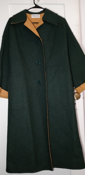 Vintage Women's Moda del Sol wool coat size Large - Picture 2 of 6